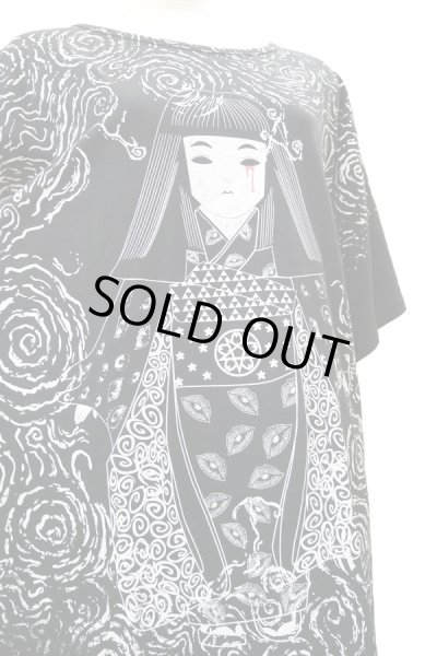 画像5: Sale30%off【FAR★STAR】 "日本人形 + BAD FEELING" 変形ビッグカットソー (5)