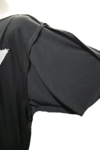 画像6: Sale30%off【DöPEZ】 "RAW" プリント＋ロゴ刺繍カットソー / ホワイト (6)