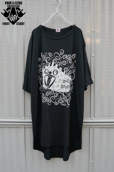 画像1: Sale30%off【FAR★STAR】 マジックハウス変形ビッグカットソー (1)