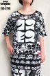 画像1: Sale30%off【コスモス × FAR★STAR】 総柄ビッグカットソー (1)