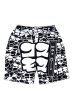 画像4: Sale30%off【コスモス × FAR★STAR】 総柄ハーフパンツ (4)