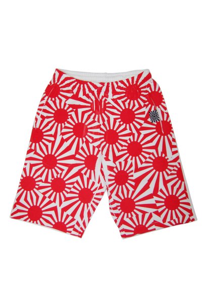 画像3: Sale30%off【FAR★STAR】 日の丸ハーフパンツ / ホワイト (3)