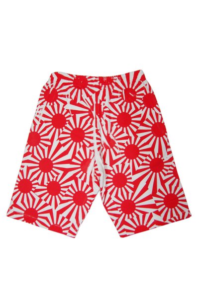 画像4: Sale30%off【FAR★STAR】 日の丸ハーフパンツ / ホワイト (4)