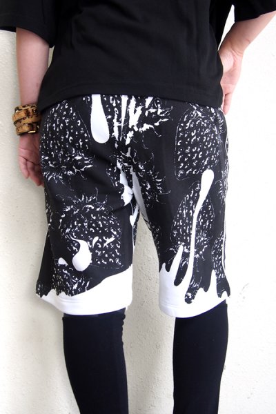 画像2: Sale30%off【FAR★STAR】 練乳目苺ハーフパンツ (2)