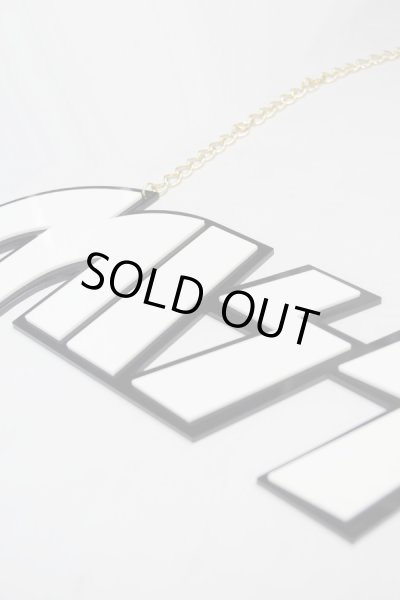 画像3: Sale40%off 【High-Me TOKYO】 "MISS" ビッグロゴネックレス (3)