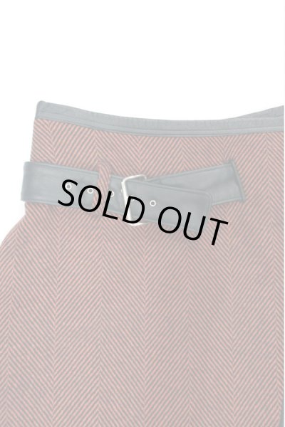 画像6: Sale80%off 【JC de CASTELBAJAC】 ヘリンボーン柄ウールスカート (6)