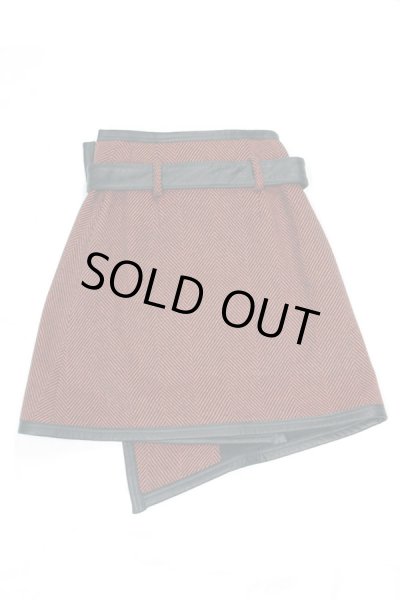 画像5: Sale80%off 【JC de CASTELBAJAC】 ヘリンボーン柄ウールスカート (5)