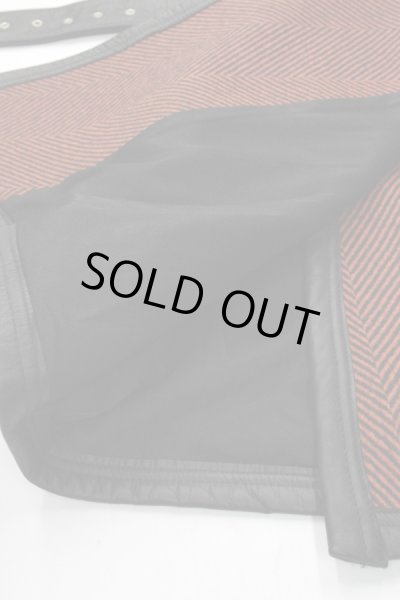 画像8: Sale80%off 【JC de CASTELBAJAC】 ヘリンボーン柄ウールスカート (8)