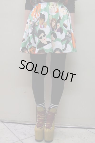 画像2: Sale30%off【Kayci Wheatley】 "RETRO ROCKER" フレアスカート (2)