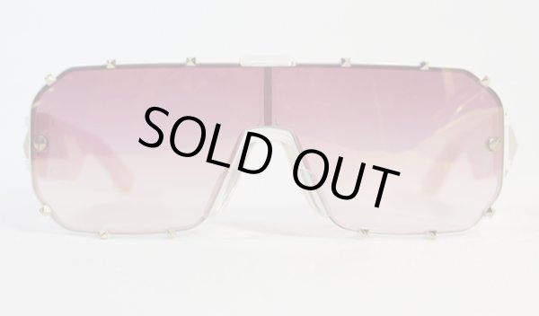 画像2: B品 Sale50%off 【LINDA FARROW × GILES】 スタッズサングラス / ピンク (2)