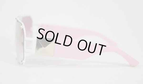 画像4: B品 Sale50%off 【LINDA FARROW × GILES】 スタッズサングラス / ピンク (4)