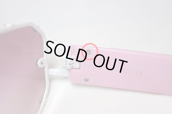 画像8: B品 Sale50%off 【LINDA FARROW × GILES】 スタッズサングラス / ピンク (8)