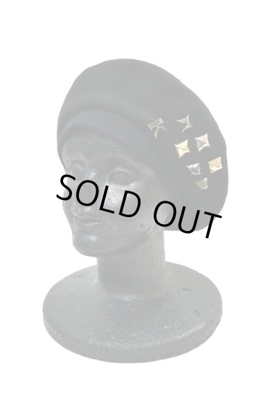 画像2: 【KROFUNE】 "Pyramid cocktail" ベレー帽 (2)