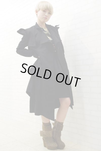画像5: Sale90%off 【Tanja S London】 ダブルベルトレオパードブーツ (5)