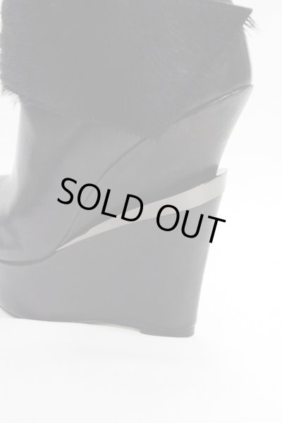画像8: Sale90%off 【Tanja S London】 ダブルベルトブラックブーツ (8)