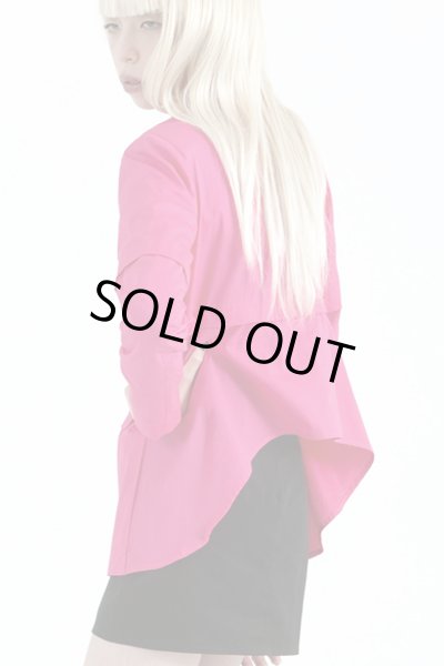 画像5: Sale80%off 【TEAMO】 レイヤードブレザー / ブラック (5)