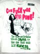 画像1: 【YES! FUTURE!】 Cum Fuck Yor Mather PUNK！Tee (1)