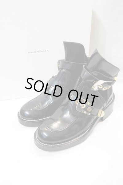 画像1: Sale50%off ▲USED▲【BALENCIAGA】 サンチュール アンクルブーツ (1)