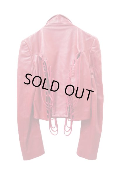 画像2: ▲USED▲【ALEXANDER MCQUEEN】 レザージャケット (2)