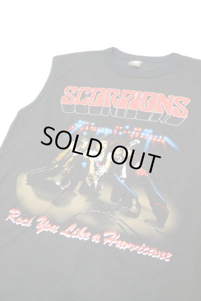 画像3: ▲ Vintage ▲ "Scorpions" '84 Rock You Like A Hurricane スリーブレスTシャツ (3)
