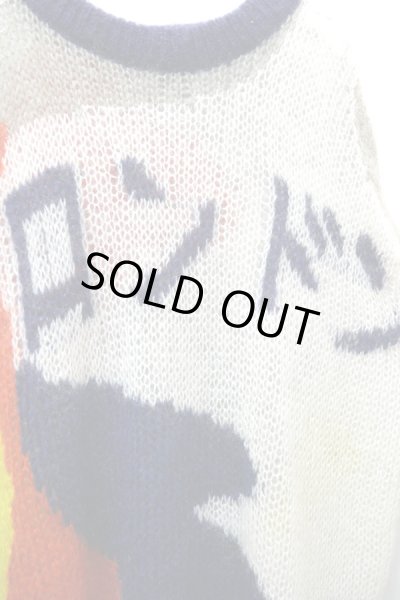 画像3: ▲USED▲【McQ Alexander McQueen】 モヘヤニットトップス (3)