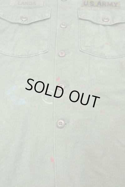 画像6:  ▲ USED ▲ U.S. ARMY ミリタリーシャツ (6)