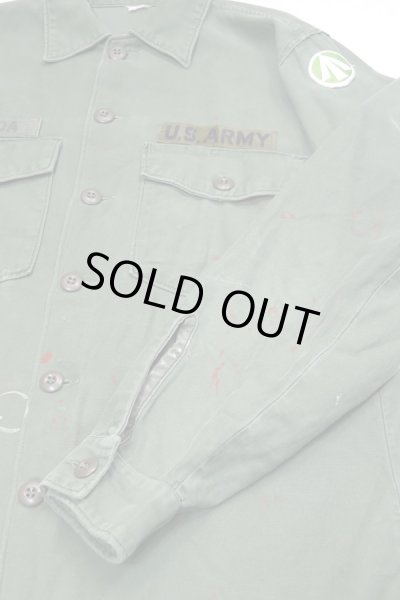 画像7:  ▲ USED ▲ U.S. ARMY ミリタリーシャツ (7)