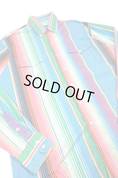 画像3: ▲ USED ▲ "Wrangler" マルチストライプシャツ (3)