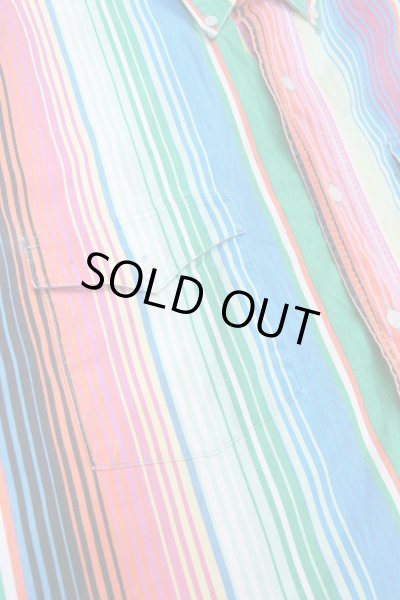 画像5: ▲ USED ▲ "Wrangler" マルチストライプシャツ (5)