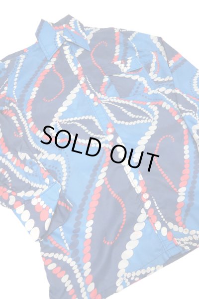 画像3: ▲ Vintage ▲ 70’S 総柄ナイロンシャツ (3)