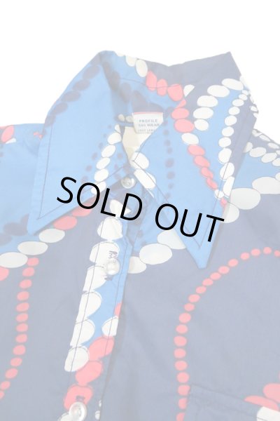 画像4: ▲ Vintage ▲ 70’S 総柄ナイロンシャツ (4)