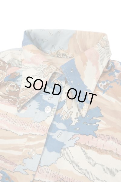 画像5: ▲ Vintage ▲ 70’S 総柄ポリエステルシャツ (5)