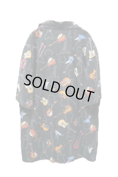 画像2: ▲ USED ▲ ギター柄アロハシャツ (2)