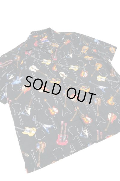 画像3: ▲ USED ▲ ギター柄アロハシャツ (3)