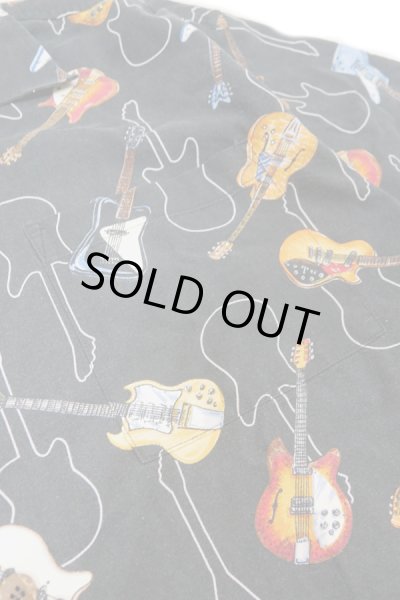 画像5: ▲ USED ▲ ギター柄アロハシャツ (5)