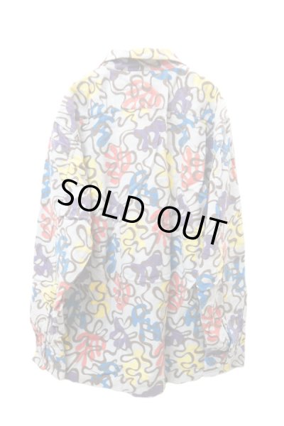 画像2: ▲ USED ▲ グラフィティフリースシャツ (2)