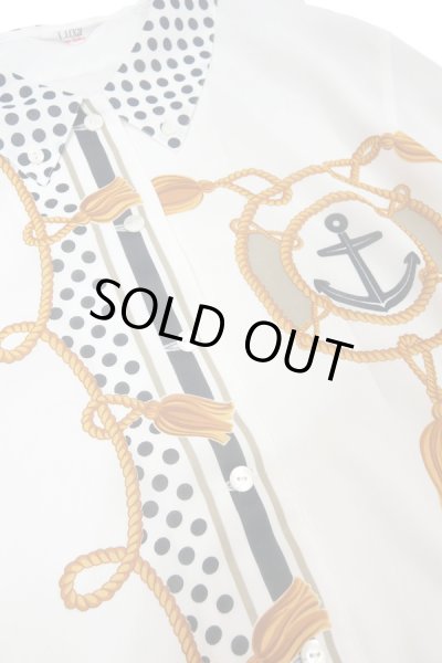 画像5: ▲ USED ▲ マリングラフィックシフォンシャツ (5)