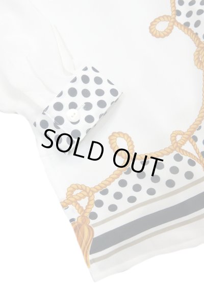 画像6: ▲ USED ▲ マリングラフィックシフォンシャツ (6)