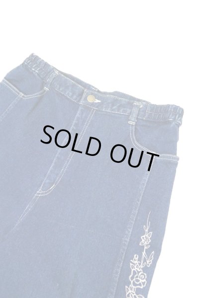 画像3: ▲ USED ▲ 刺繍イージーデニムパンツ (3)