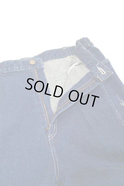 画像4: ▲ USED ▲ 刺繍イージーデニムパンツ (4)