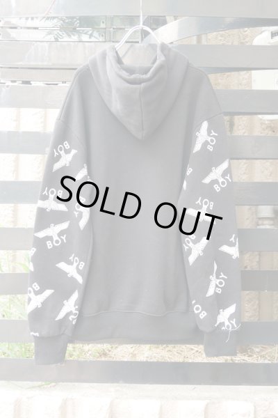 画像2: ▲ USED ▲ 【BOY LONDON】 リピート柄切り替えフーディ (2)