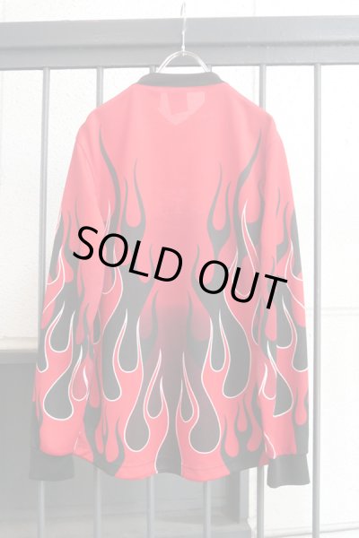 画像2: ▲ USED ▲ グラフィックロングスリーブメッシュカットソー (2)