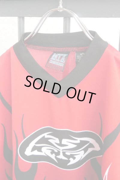 画像3: ▲ USED ▲ グラフィックロングスリーブメッシュカットソー (3)