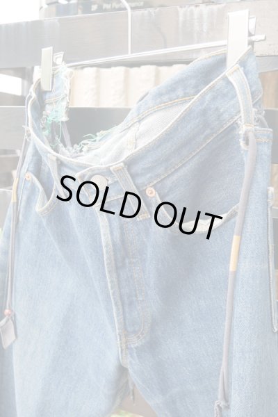 画像3: ▲ USED ▲ 【NOKI】 クラストカスタムデニムパンツ (3)