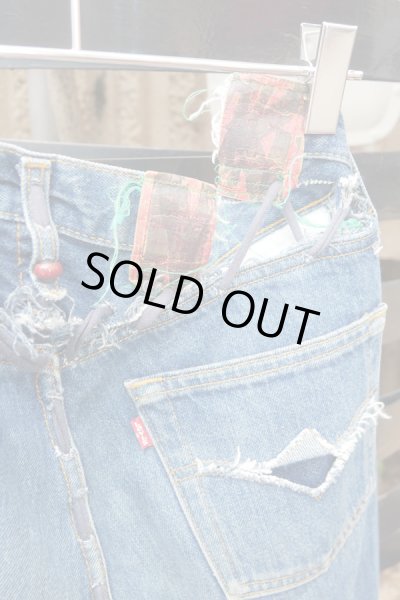 画像6: ▲ USED ▲ 【NOKI】 クラストカスタムデニムパンツ (6)