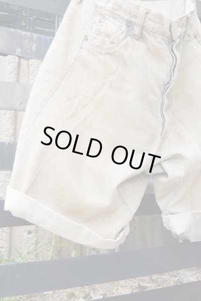 画像4: ▲ USED ▲ 【FAD3】 ウェザリング加工デニムショートパンツ (4)