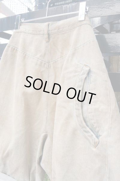画像5: ▲ USED ▲ 【FAD3】 ウェザリング加工デニムショートパンツ (5)