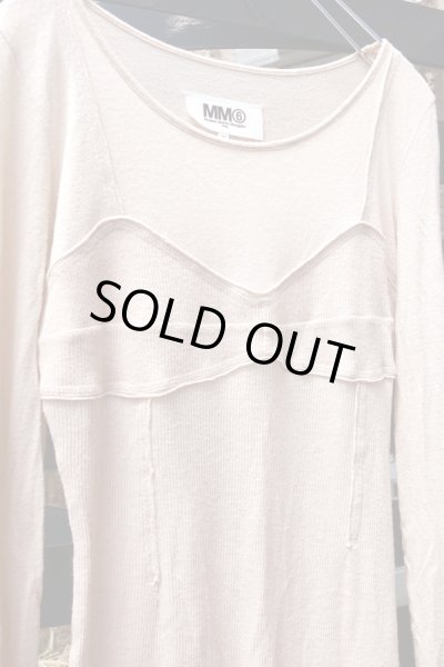画像4: ▲USED▲【MM6】 切り替えロングスリーブカットソー (4)