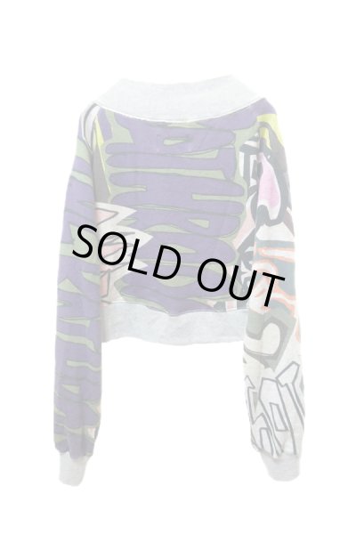 画像2: ▲USED▲【NOZOMI ISHIGURO】 クロップドスウェットトップス (2)