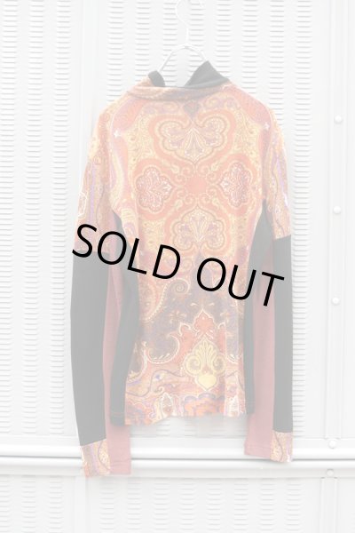 画像2: ▲USED▲ グラフィック切り替えハイネックカットソー (2)